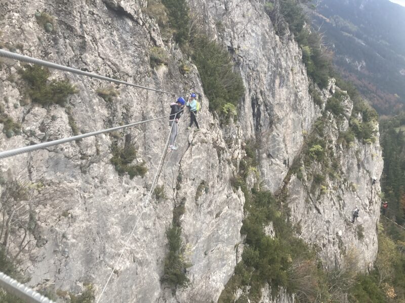 Ferrata Canfranc Pared Iserias