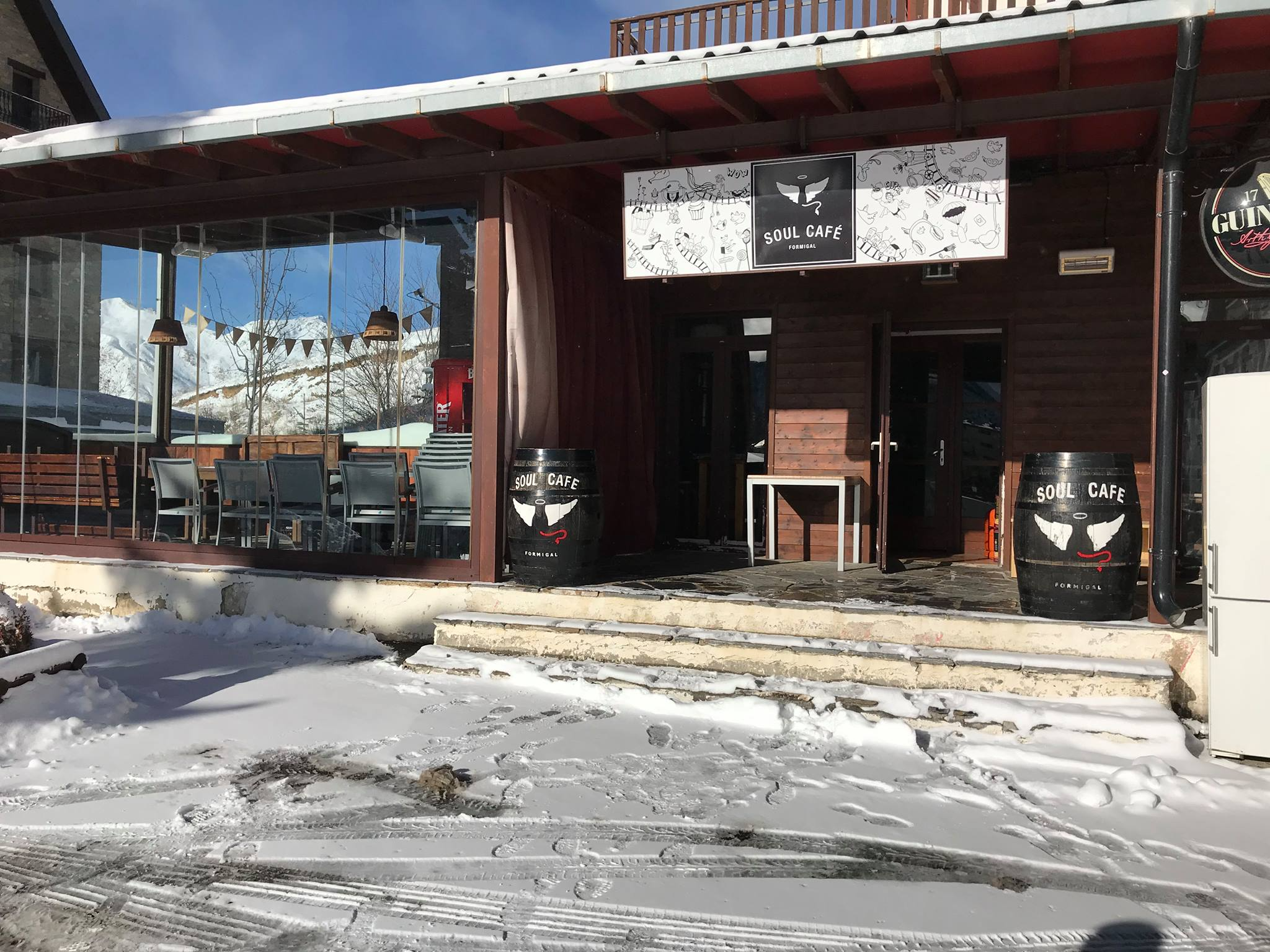 Exterior de Soul Café en Formigal